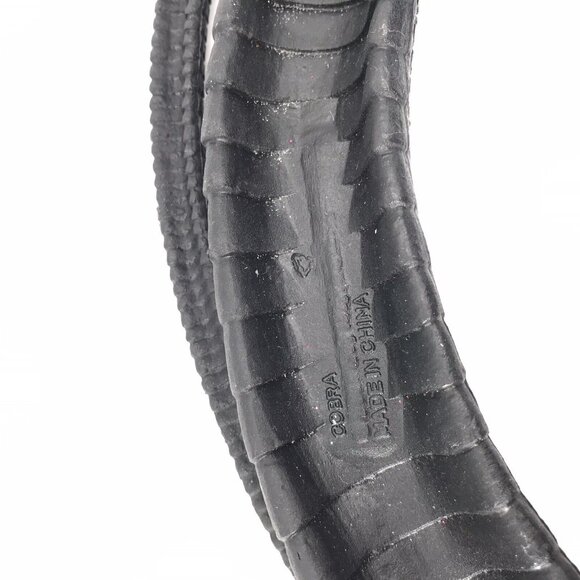 Toys R Us Maidenhead Cobra Snake Large Plastic Rubber Prop Toy Animal Black - Picture 11 of 12